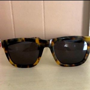 Karen Walker Deep Freeze Crazy Tort sunglasses